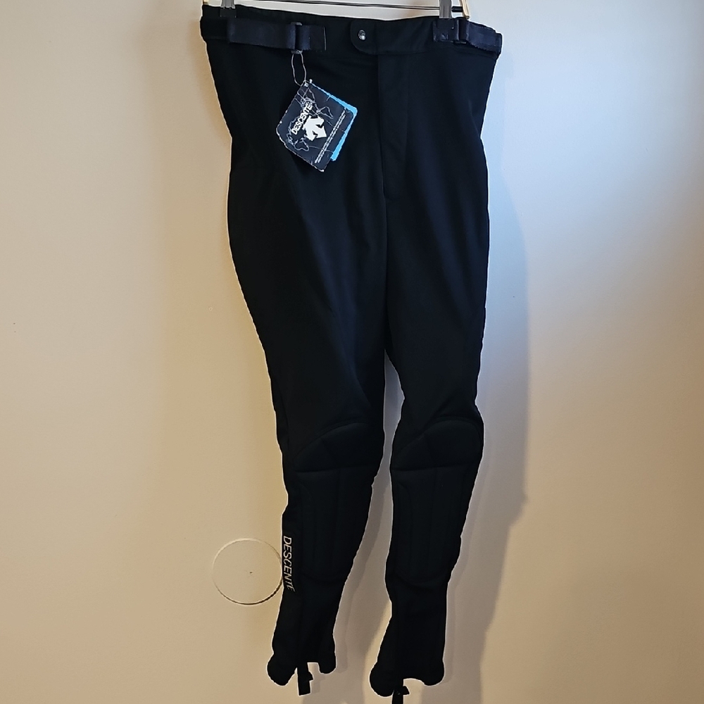 NWT Mens Black Padded Snow Ski Pants - Size 36